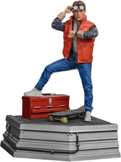 IRO53332 Back To The Future - Marty Mcfly 1:10 Statue [Version 2] - Iron Studios - Titan Pop Culture