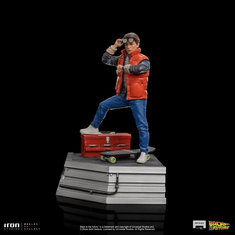 IRO53332 Back To The Future - Marty Mcfly 1:10 Statue [Version 2] - Iron Studios - Titan Pop Culture