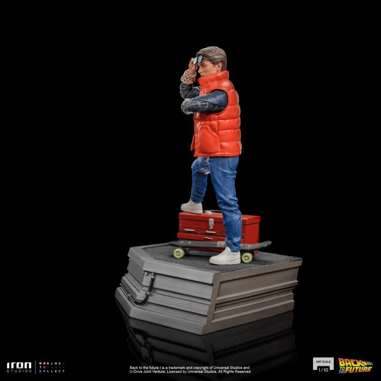 IRO53332 Back To The Future - Marty Mcfly 1:10 Statue [Version 2] - Iron Studios - Titan Pop Culture