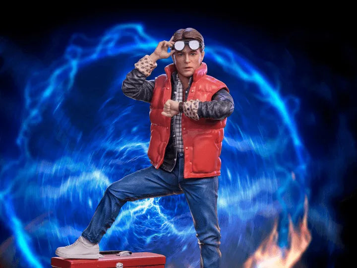 IRO53332 Back To The Future - Marty Mcfly 1:10 Statue [Version 2] - Iron Studios - Titan Pop Culture