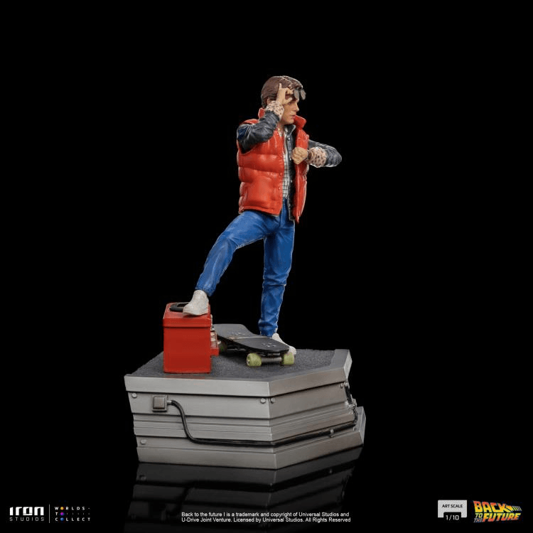 IRO53332 Back To The Future - Marty Mcfly 1:10 Statue [Version 2] - Iron Studios - Titan Pop Culture