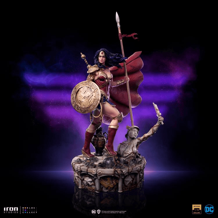 IRO53523 Wonder Woman - Unleashed 1:10 Scale Statue - Iron Studios - Titan Pop Culture