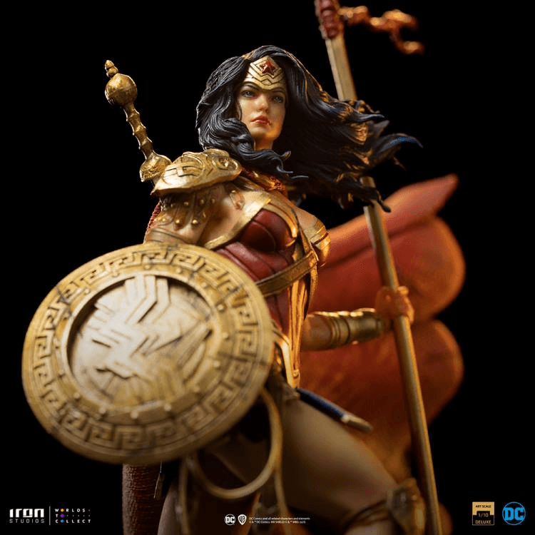 IRO53523 Wonder Woman - Unleashed 1:10 Scale Statue - Iron Studios - Titan Pop Culture