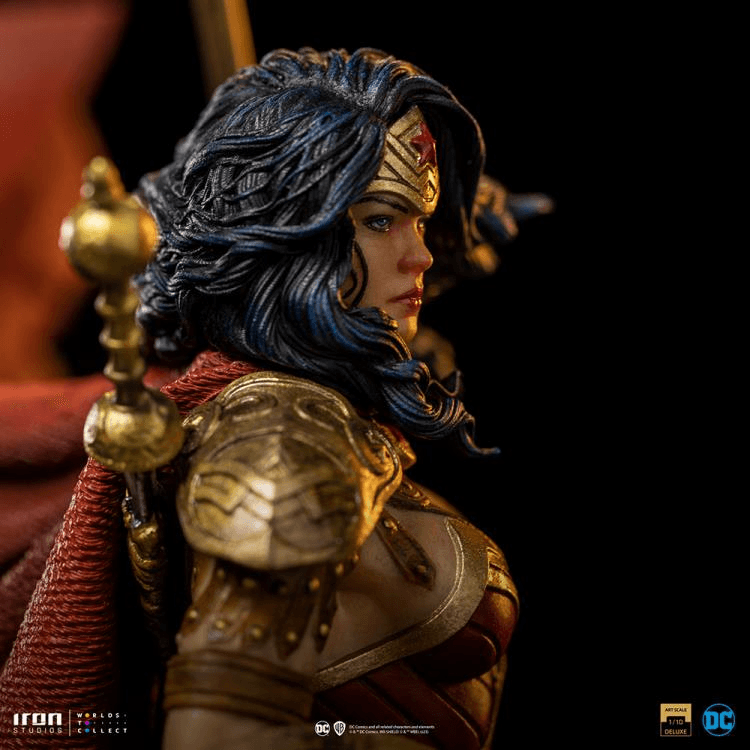 IRO53523 Wonder Woman - Unleashed 1:10 Scale Statue - Iron Studios - Titan Pop Culture