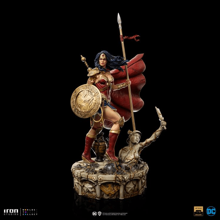 IRO53523 Wonder Woman - Unleashed 1:10 Scale Statue - Iron Studios - Titan Pop Culture