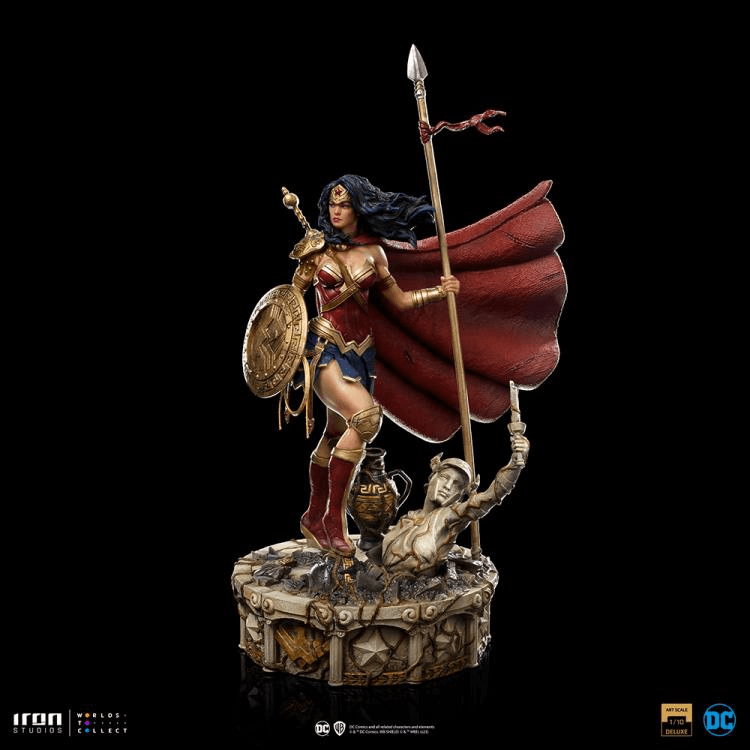 IRO53523 Wonder Woman - Unleashed 1:10 Scale Statue - Iron Studios - Titan Pop Culture