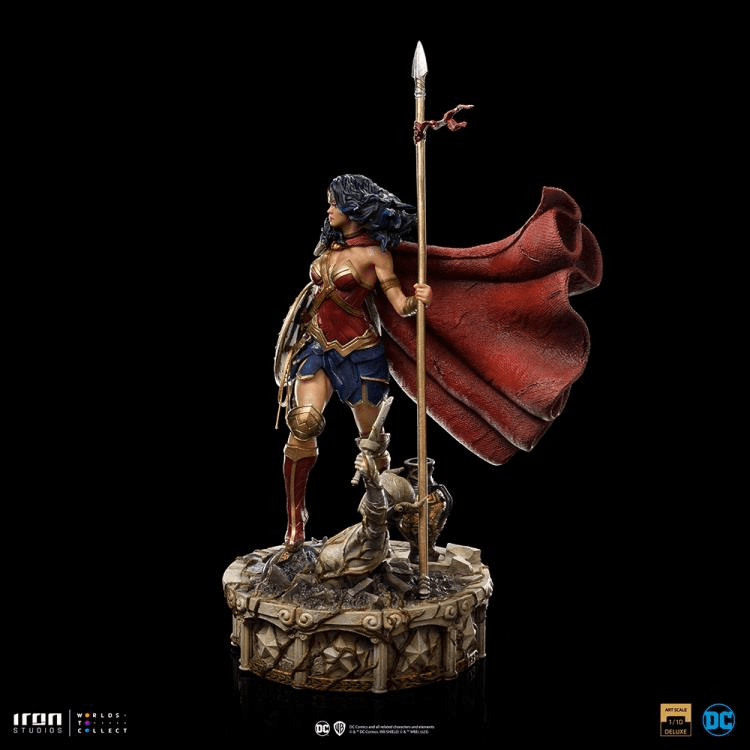 IRO53523 Wonder Woman - Unleashed 1:10 Scale Statue - Iron Studios - Titan Pop Culture