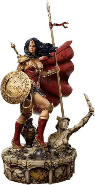 IRO53523 Wonder Woman - Unleashed 1:10 Scale Statue - Iron Studios - Titan Pop Culture