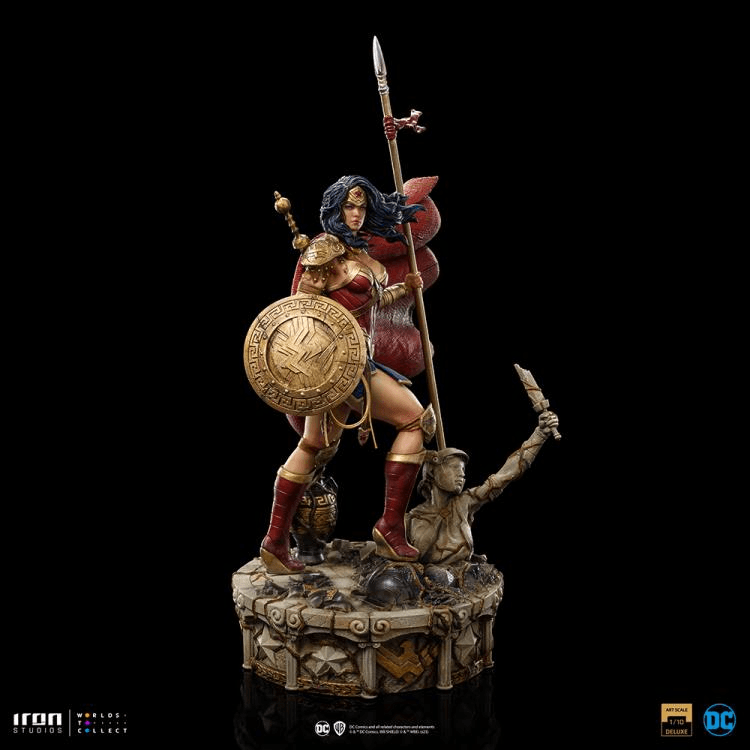 IRO53523 Wonder Woman - Unleashed 1:10 Scale Statue - Iron Studios - Titan Pop Culture