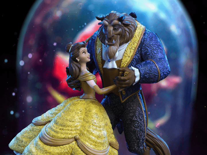 Beauty and the Beast (1991) - Belle & Beast 1:10 Scale Statue