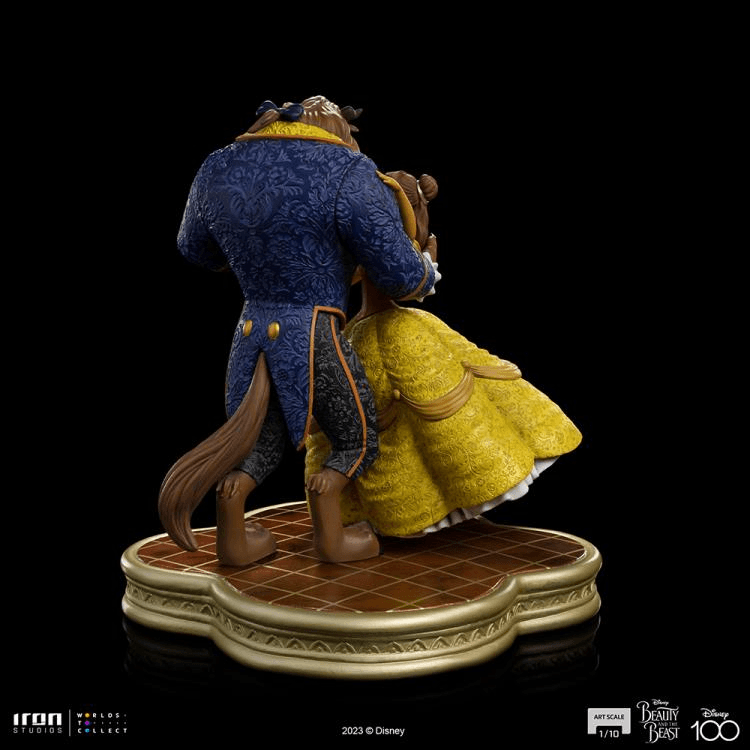 IRO53554 Beauty and the Beast (1991) - Belle & Beast 1:10 Scale Statue - Iron Studios - Titan Pop Culture