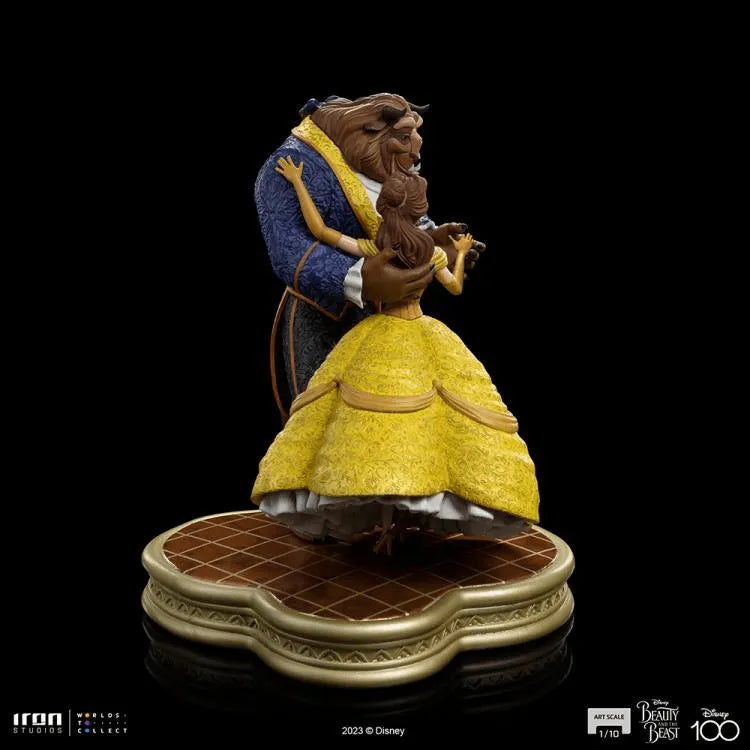 IRO53554 Beauty and the Beast (1991) - Belle & Beast 1:10 Scale Statue - Iron Studios - Titan Pop Culture