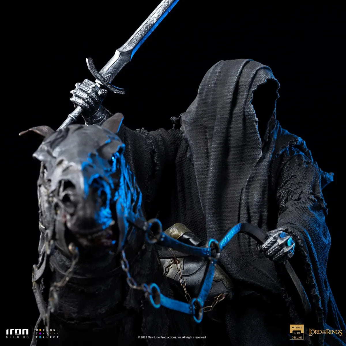 IRO53561 The Lord Of The Rings - Nazgul On Horse Deluxe 1:10 Scale Statue - Iron Studios - Titan Pop Culture