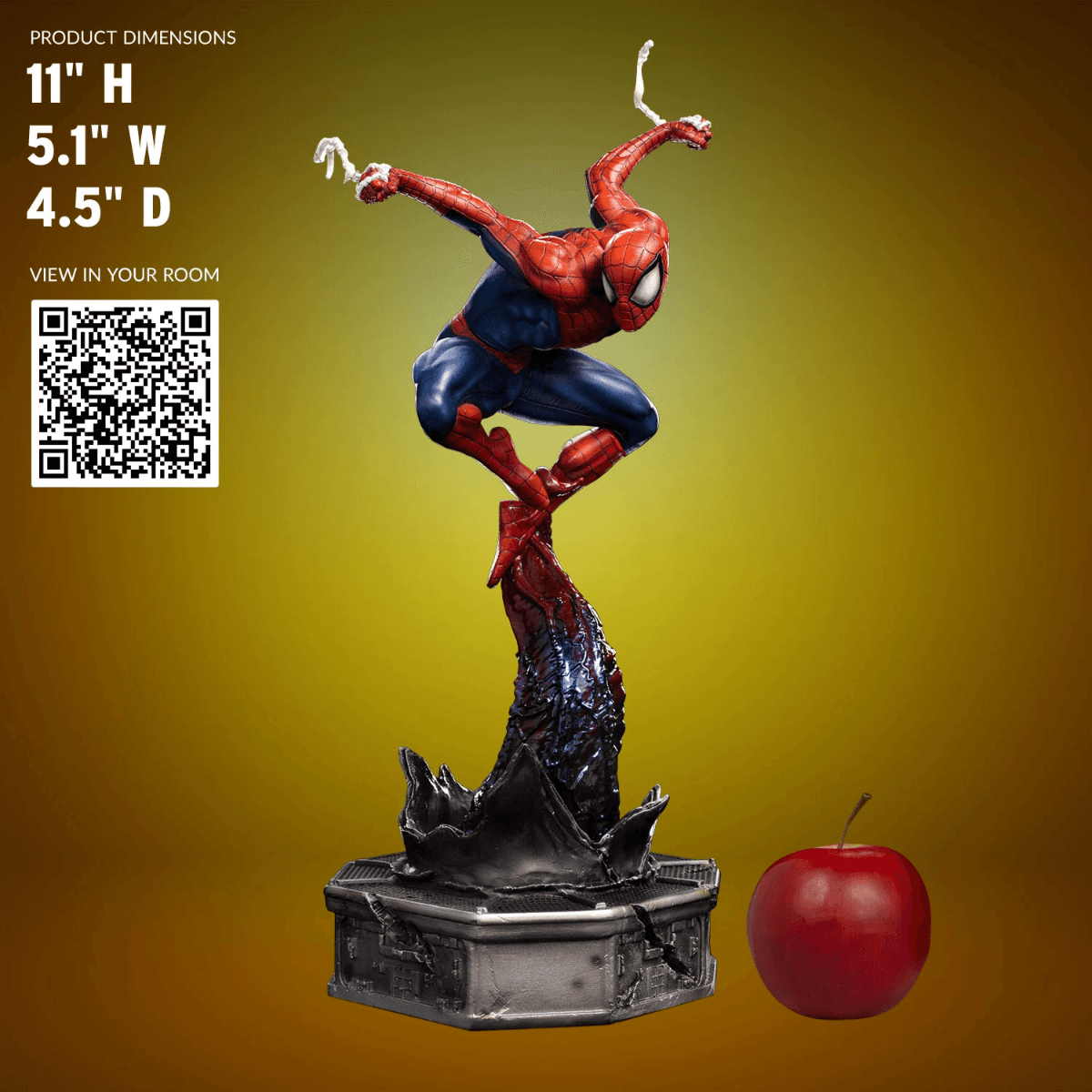 IRO53592 Spider-Man Vs Villains - Spider-Man 1:10 Scale Statue - Iron Studios - Titan Pop Culture