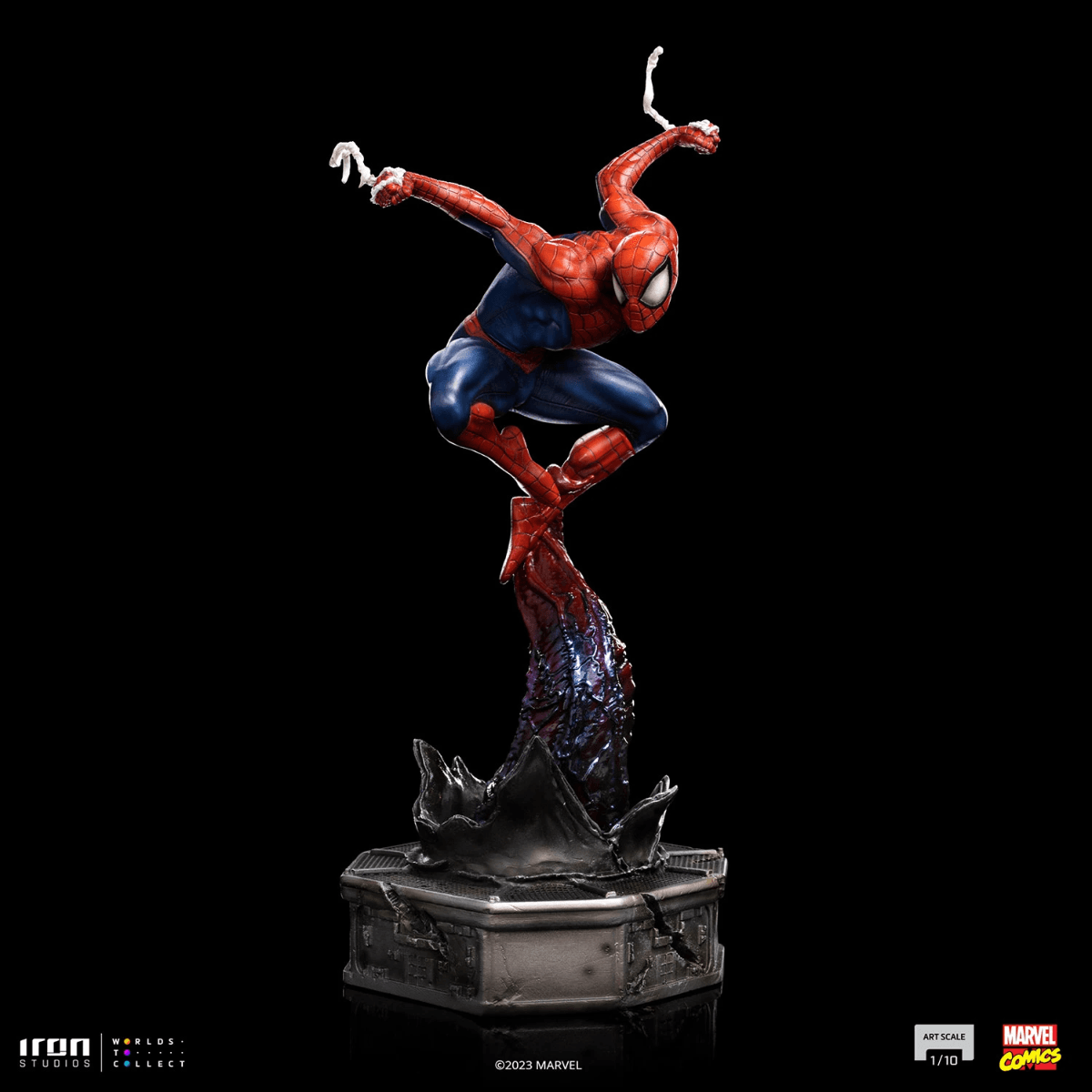 IRO53592 Spider-Man Vs Villains - Spider-Man 1:10 Scale Statue - Iron Studios - Titan Pop Culture