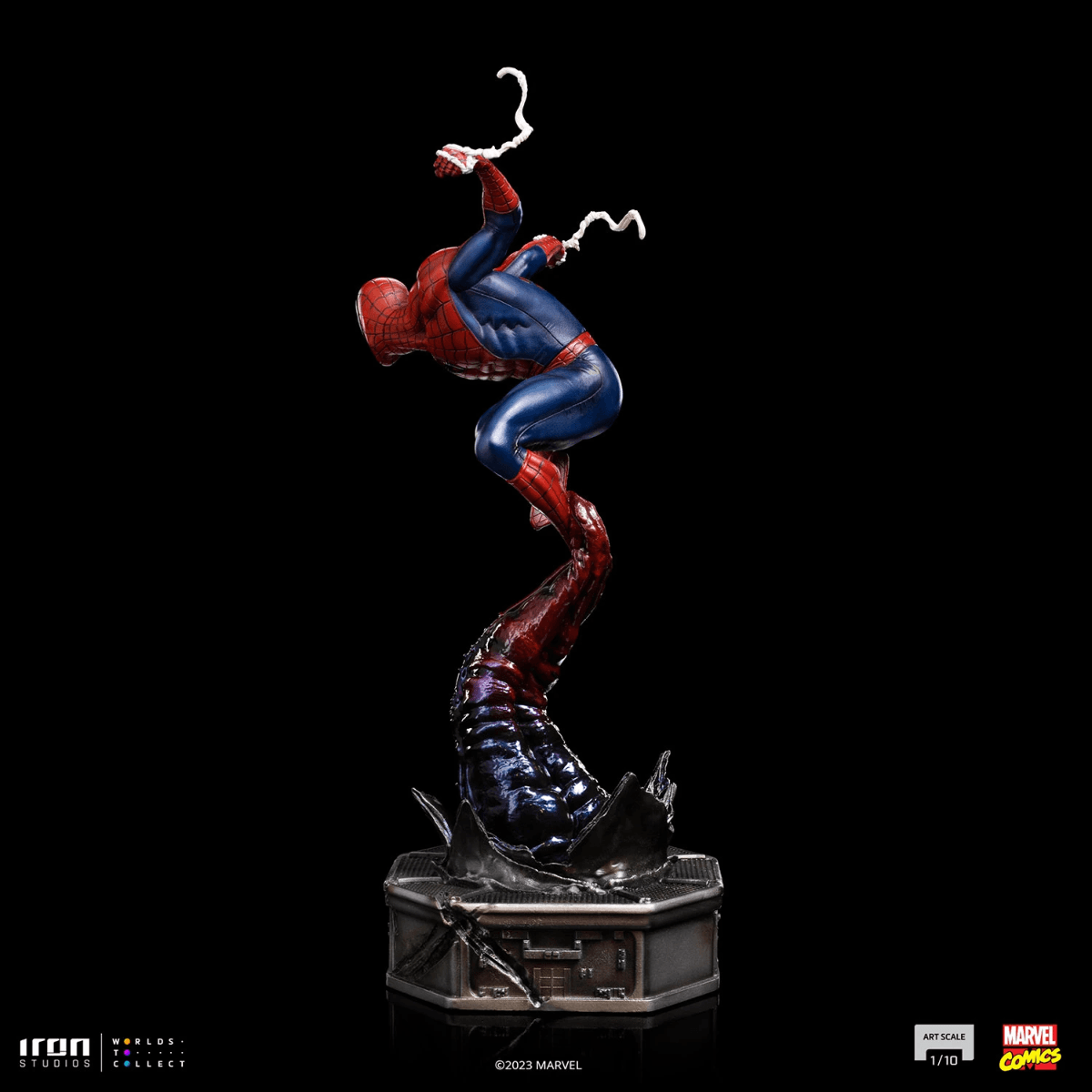 IRO53592 Spider-Man Vs Villains - Spider-Man 1:10 Scale Statue - Iron Studios - Titan Pop Culture