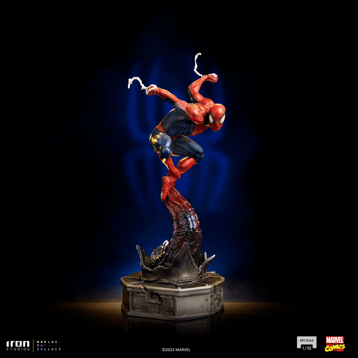 IRO53592 Spider-Man Vs Villains - Spider-Man 1:10 Scale Statue - Iron Studios - Titan Pop Culture