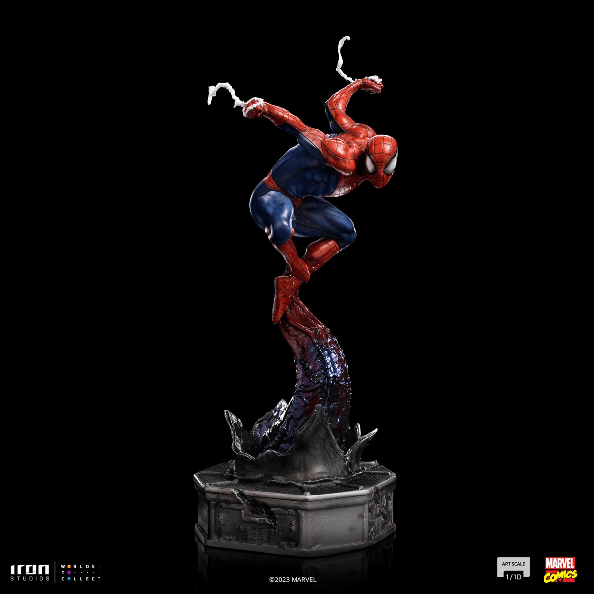 IRO53592 Spider-Man Vs Villains - Spider-Man 1:10 Scale Statue - Iron Studios - Titan Pop Culture