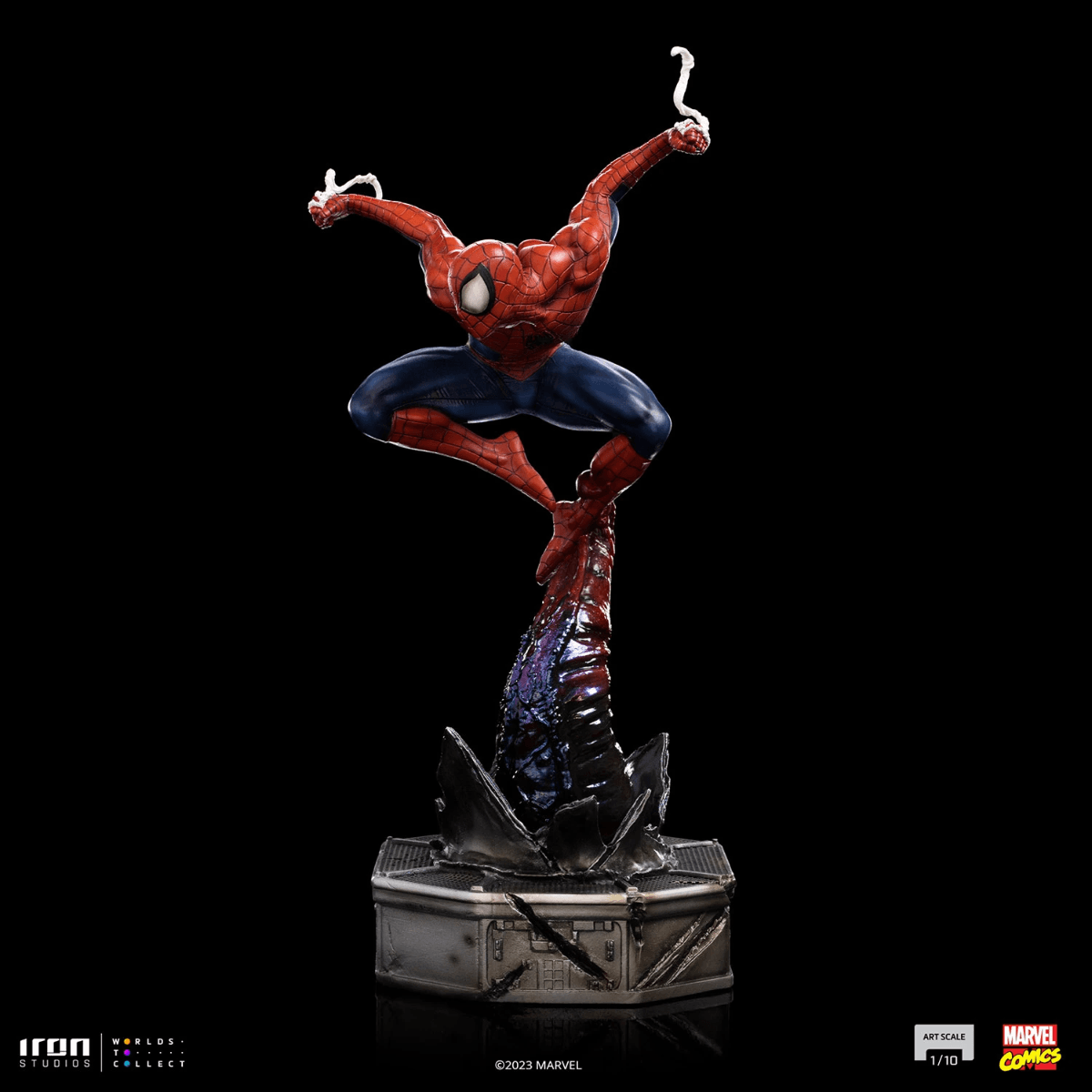 IRO53592 Spider-Man Vs Villains - Spider-Man 1:10 Scale Statue - Iron Studios - Titan Pop Culture