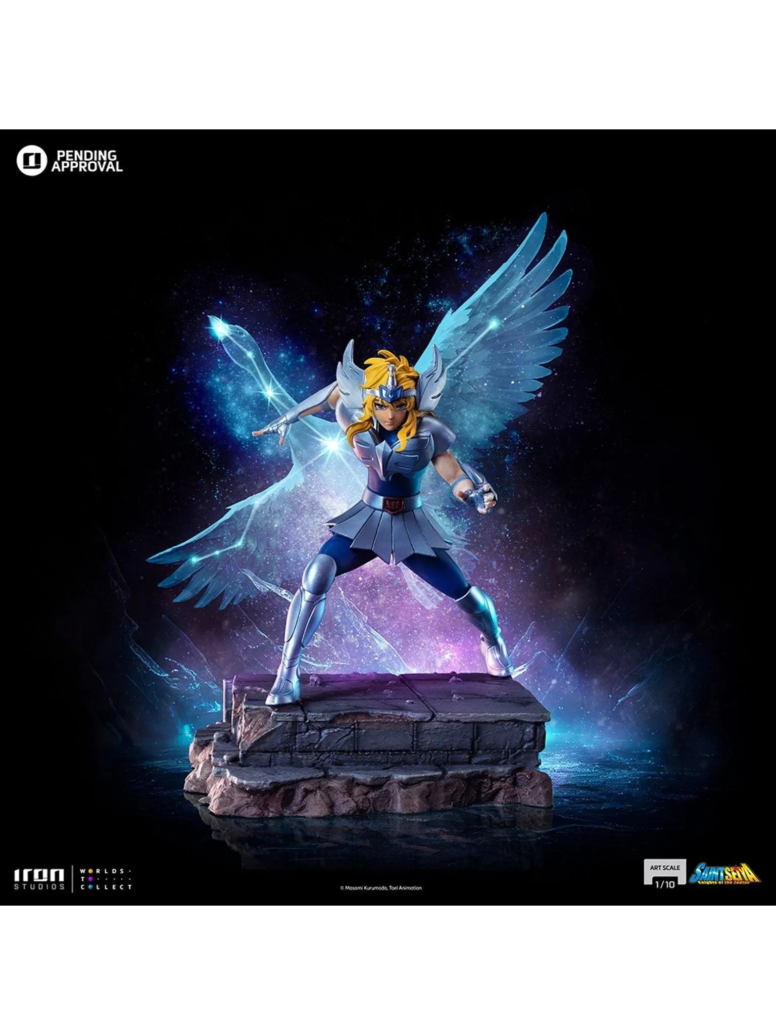 IRO53622 Saint Seiya - Cygnus Hyoga 1:10 Scale Statue - Iron Studios - Titan Pop Culture