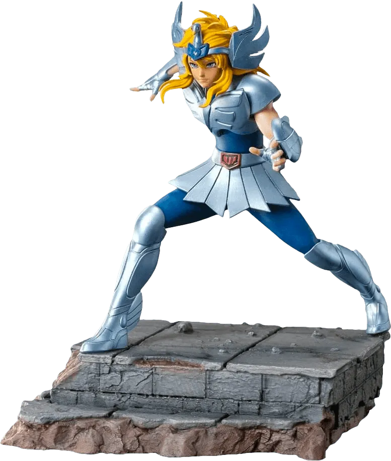 IRO53622 Saint Seiya - Cygnus Hyoga 1:10 Scale Statue - Iron Studios - Titan Pop Culture