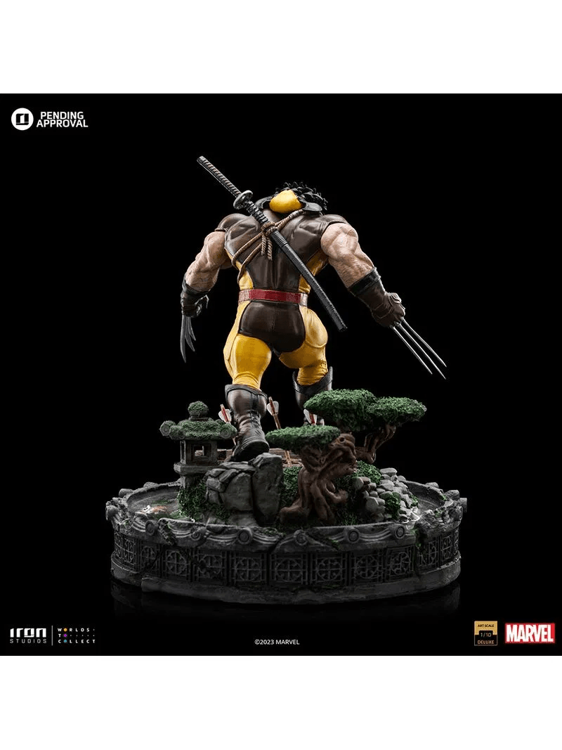 IRO53745 X-Men - Wolverine Unleashed Deluxe 1:10 Scale Statue - Iron Studios - Titan Pop Culture