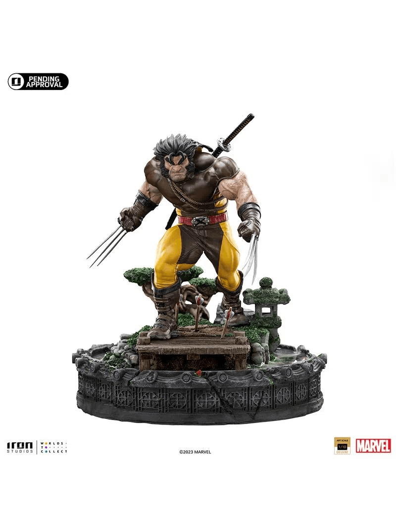 IRO53745 X-Men - Wolverine Unleashed Deluxe 1:10 Scale Statue - Iron Studios - Titan Pop Culture