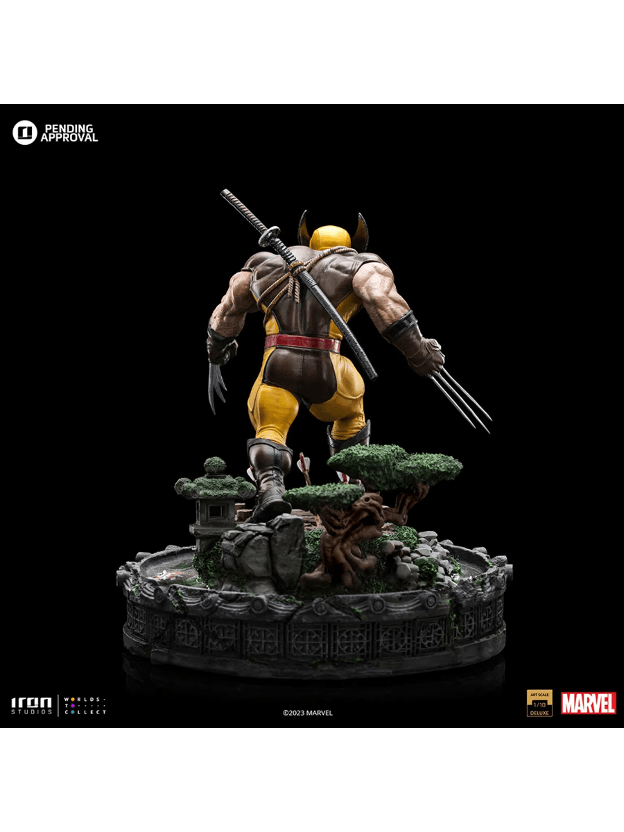 IRO53745 X-Men - Wolverine Unleashed Deluxe 1:10 Scale Statue - Iron Studios - Titan Pop Culture