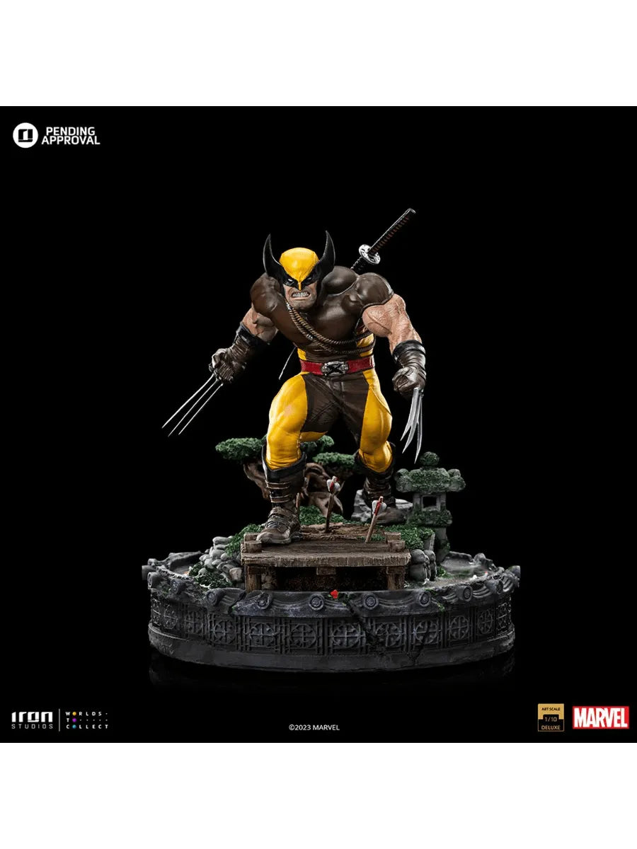 IRO53745 X-Men - Wolverine Unleashed Deluxe 1:10 Scale Statue - Iron Studios - Titan Pop Culture