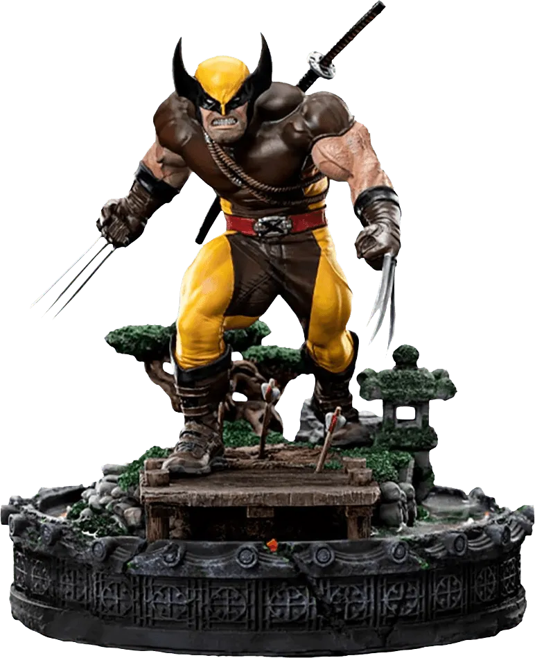 IRO53745 X-Men - Wolverine Unleashed Deluxe 1:10 Scale Statue - Iron Studios - Titan Pop Culture