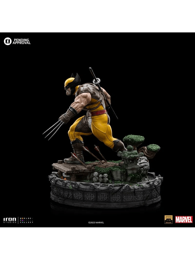 IRO53745 X-Men - Wolverine Unleashed Deluxe 1:10 Scale Statue - Iron Studios - Titan Pop Culture