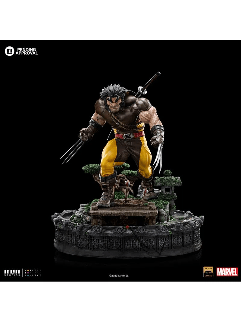 X-Men - Wolverine Unleashed Deluxe 1:10 Scale Statue Statue by Iron Studios | Titan Pop Culture