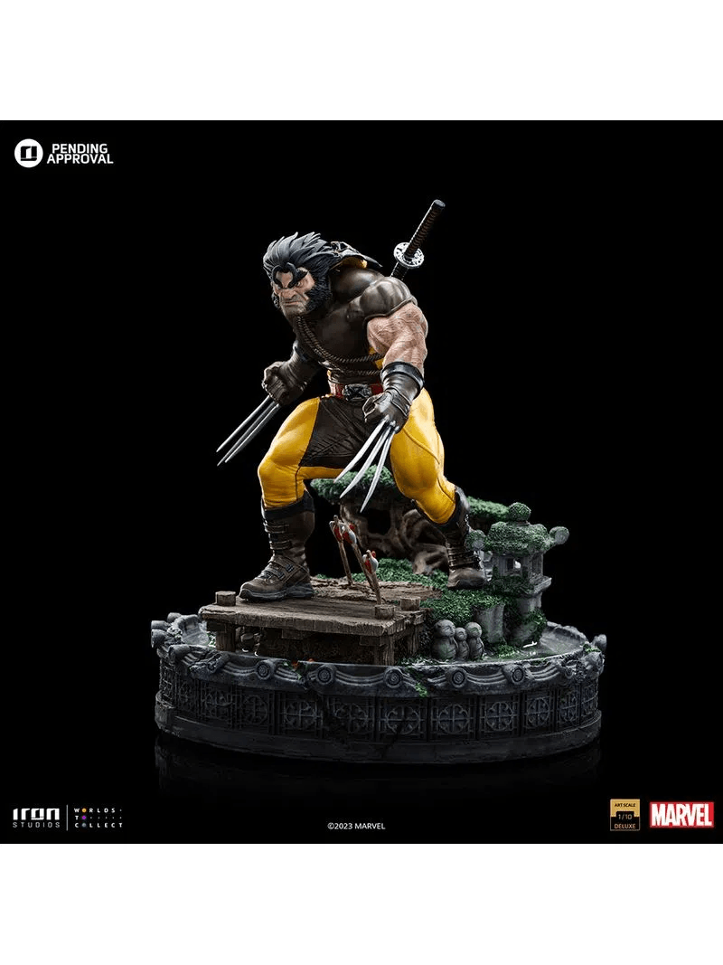 IRO53745 X-Men - Wolverine Unleashed Deluxe 1:10 Scale Statue - Iron Studios - Titan Pop Culture