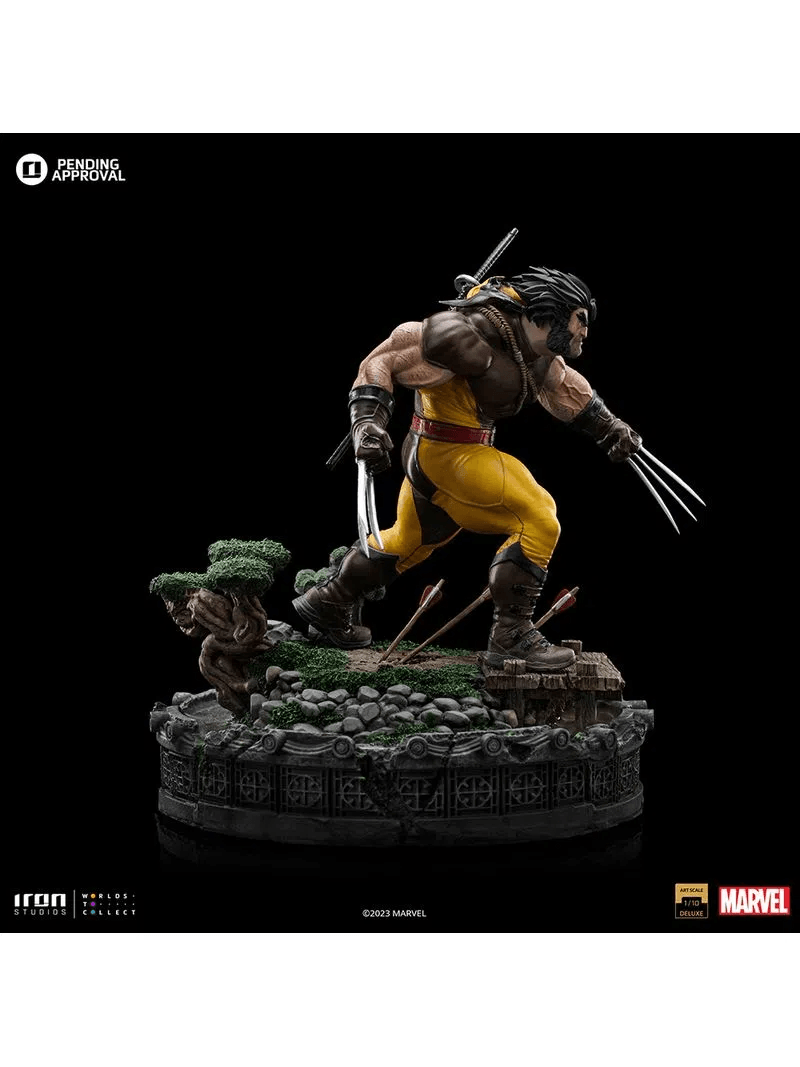 IRO53745 X-Men - Wolverine Unleashed Deluxe 1:10 Scale Statue - Iron Studios - Titan Pop Culture