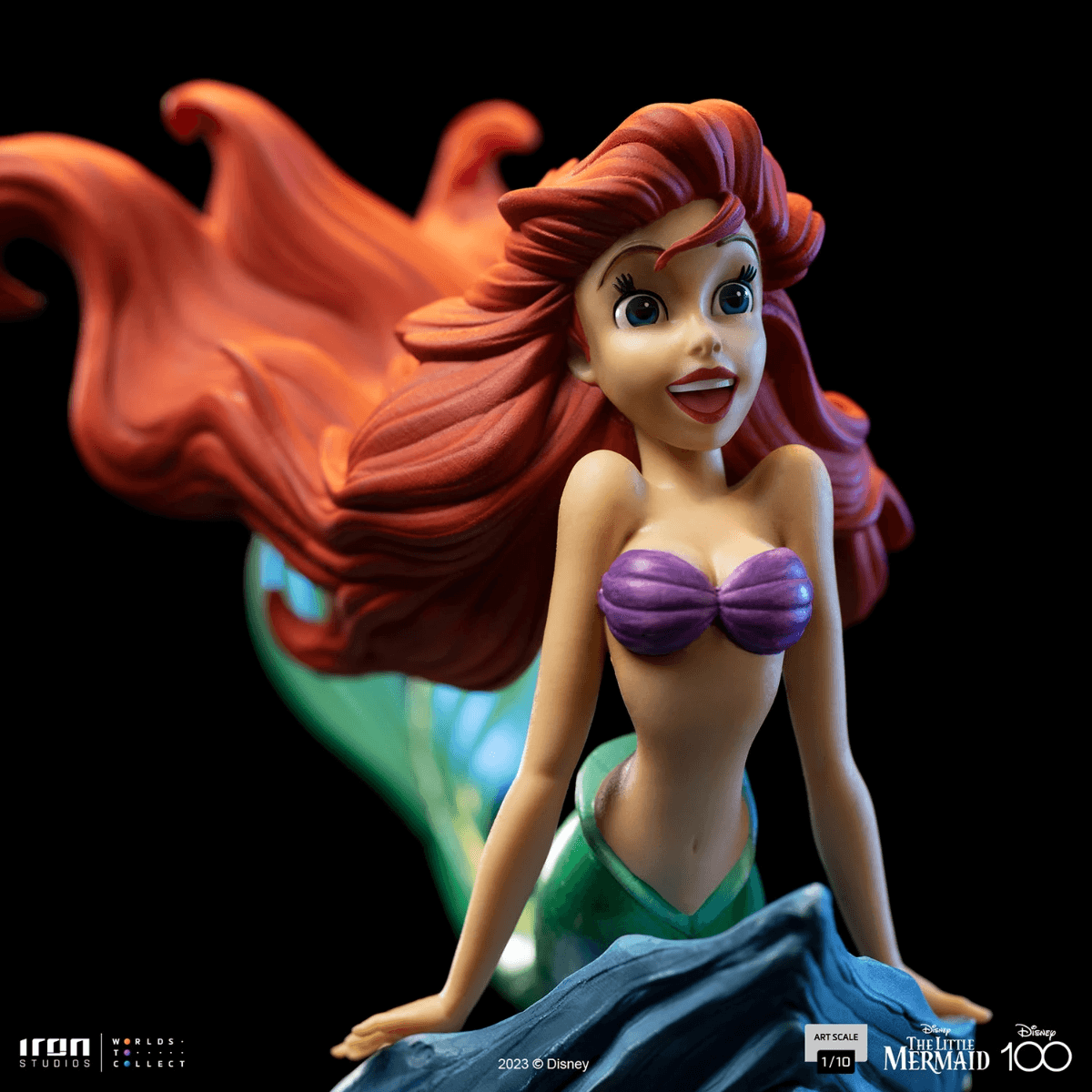 IRO53776 Little Mermaid (1989) - Ariel 1:10 Statue - Iron Studios - Titan Pop Culture