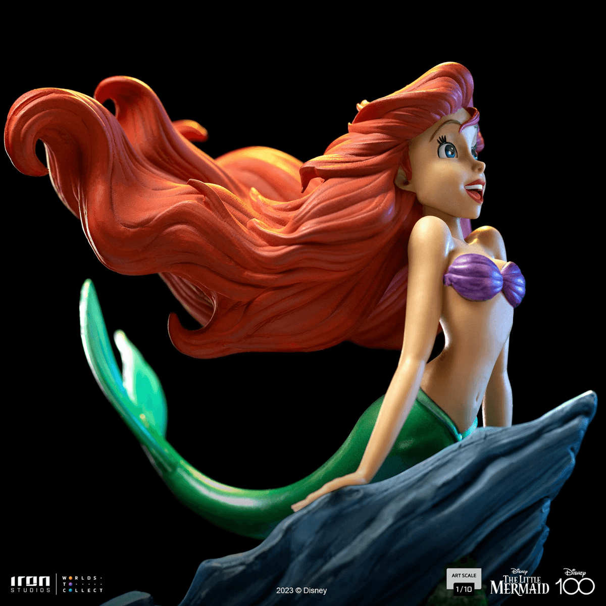 IRO53776 Little Mermaid (1989) - Ariel 1:10 Statue - Iron Studios - Titan Pop Culture