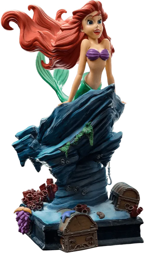 IRO53776 Little Mermaid (1989) - Ariel 1:10 Statue - Iron Studios - Titan Pop Culture