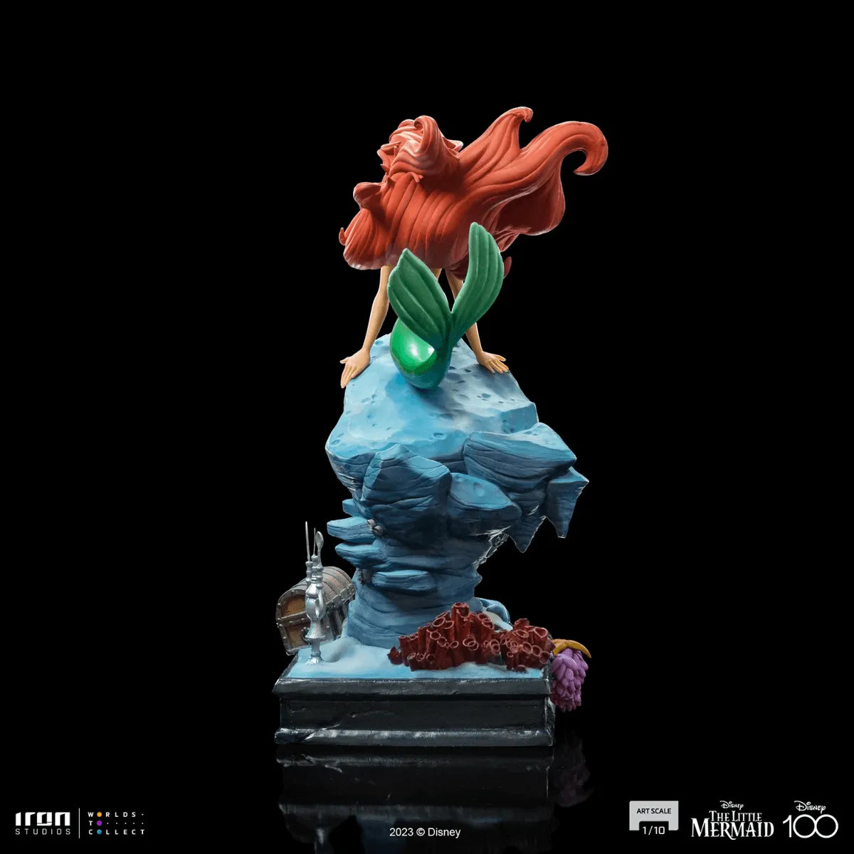IRO53776 Little Mermaid (1989) - Ariel 1:10 Statue - Iron Studios - Titan Pop Culture