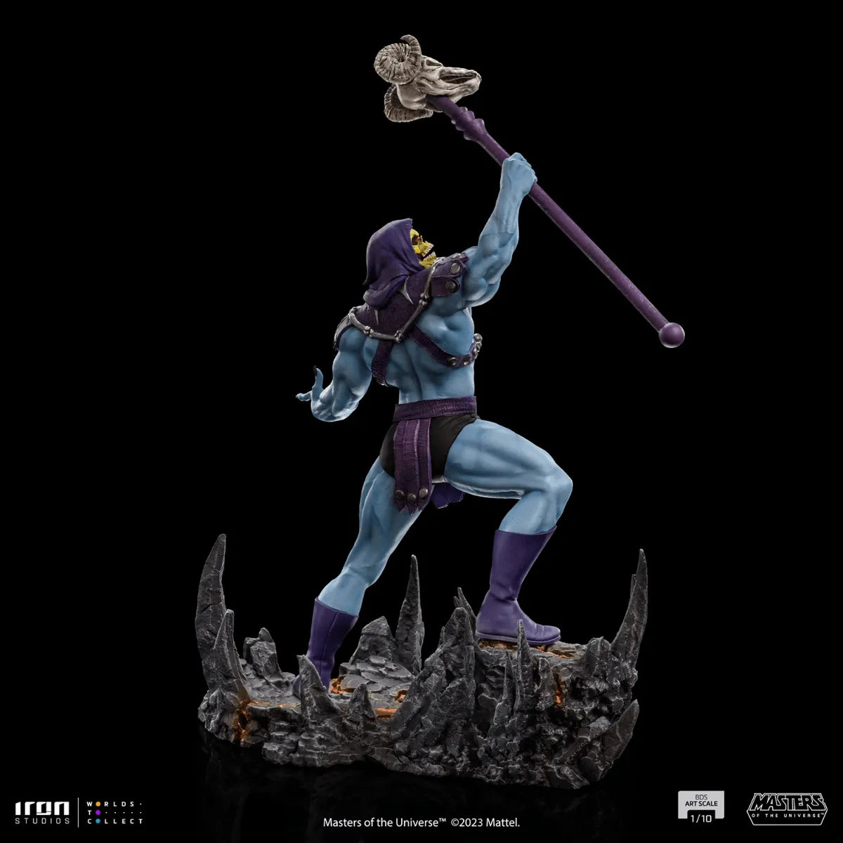 IRO53813 Masters of the Universe - Skeletor Battle Diorama 1:10 Art Scale Statue - Iron Studios - Titan Pop Culture