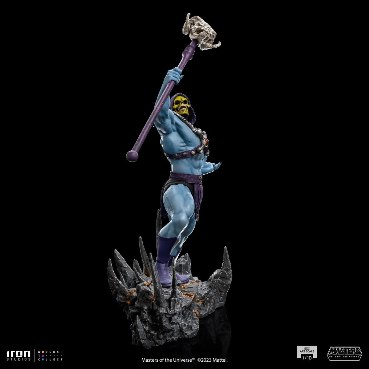 IRO53813 Masters of the Universe - Skeletor Battle Diorama 1:10 Art Scale Statue - Iron Studios - Titan Pop Culture