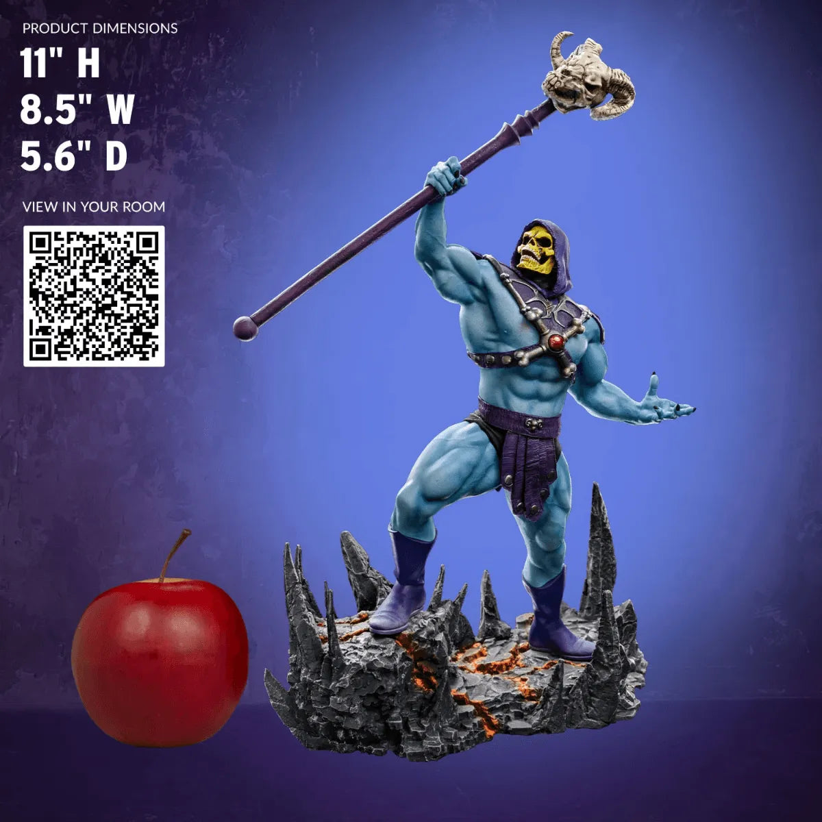 IRO53813 Masters of the Universe - Skeletor Battle Diorama 1:10 Art Scale Statue - Iron Studios - Titan Pop Culture