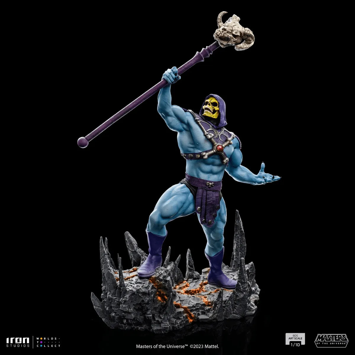IRO53813 Masters of the Universe - Skeletor Battle Diorama 1:10 Art Scale Statue - Iron Studios - Titan Pop Culture