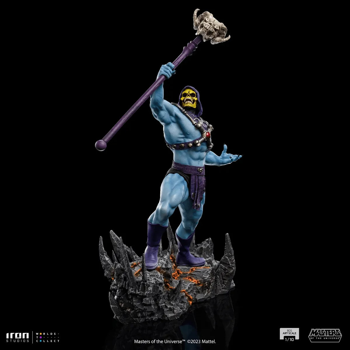 IRO53813 Masters of the Universe - Skeletor Battle Diorama 1:10 Art Scale Statue - Iron Studios - Titan Pop Culture
