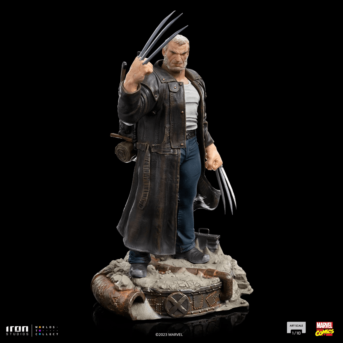 IRO53820 X-Men - Wolverine (Old Man Logan) 1:10 Statue - Iron Studios - Titan Pop Culture