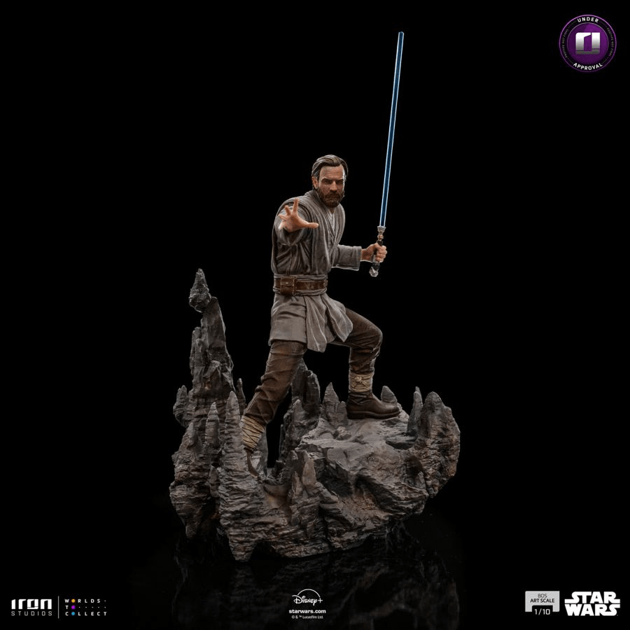 IRO53868 Star Wars: Obi-Wan - Obi-Wan Kenobi 1:10 Scale Statue - Iron Studios - Titan Pop Culture