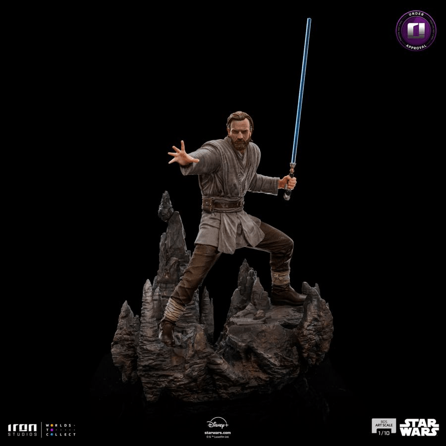 IRO53868 Star Wars: Obi-Wan - Obi-Wan Kenobi 1:10 Scale Statue - Iron Studios - Titan Pop Culture