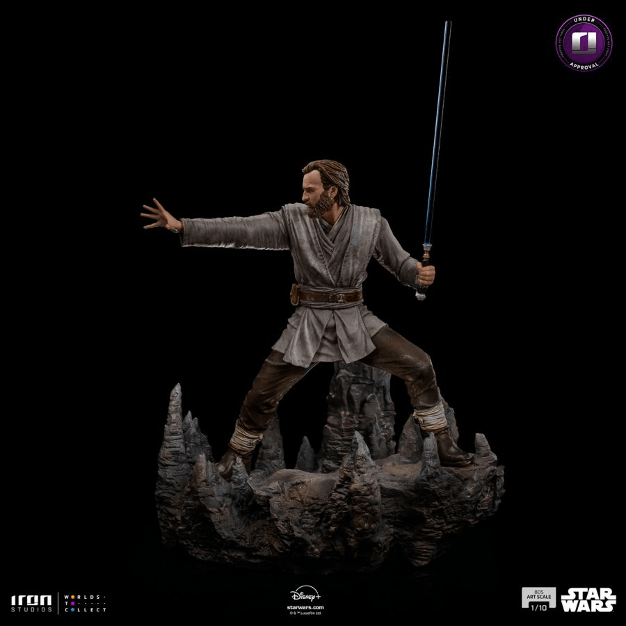 IRO53868 Star Wars: Obi-Wan - Obi-Wan Kenobi 1:10 Scale Statue - Iron Studios - Titan Pop Culture