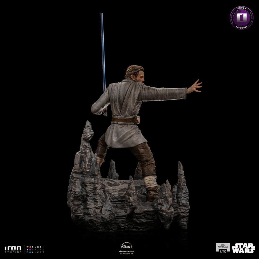 IRO53868 Star Wars: Obi-Wan - Obi-Wan Kenobi 1:10 Scale Statue - Iron Studios - Titan Pop Culture