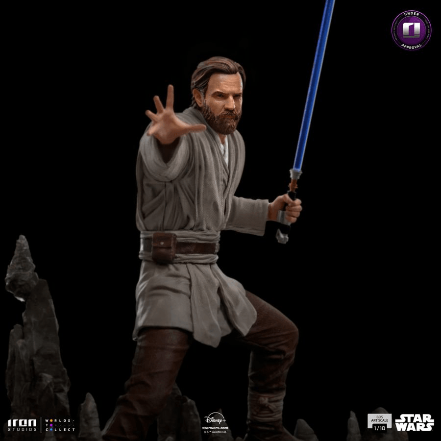 IRO53868 Star Wars: Obi-Wan - Obi-Wan Kenobi 1:10 Scale Statue - Iron Studios - Titan Pop Culture