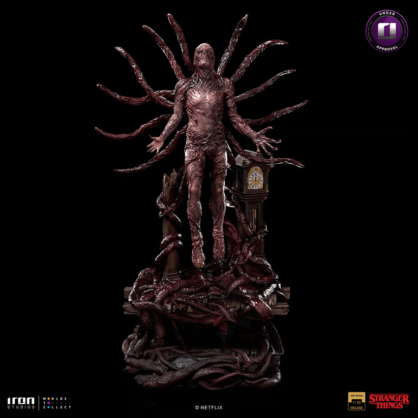 IRO54049 Stranger Things - Vecna Deluxe 1:10 Statue - Iron Studios - Titan Pop Culture